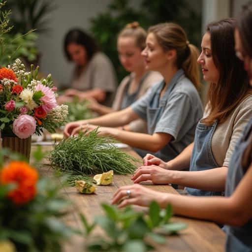 フラワーワークショップ